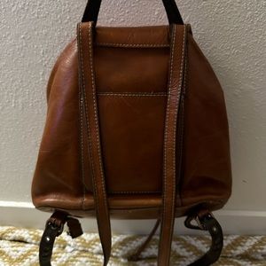 Patricia Nash leather drawstring backpack